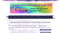 Desktop Screenshot of imaginedcollective.org