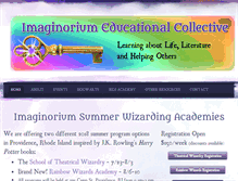 Tablet Screenshot of imaginedcollective.org